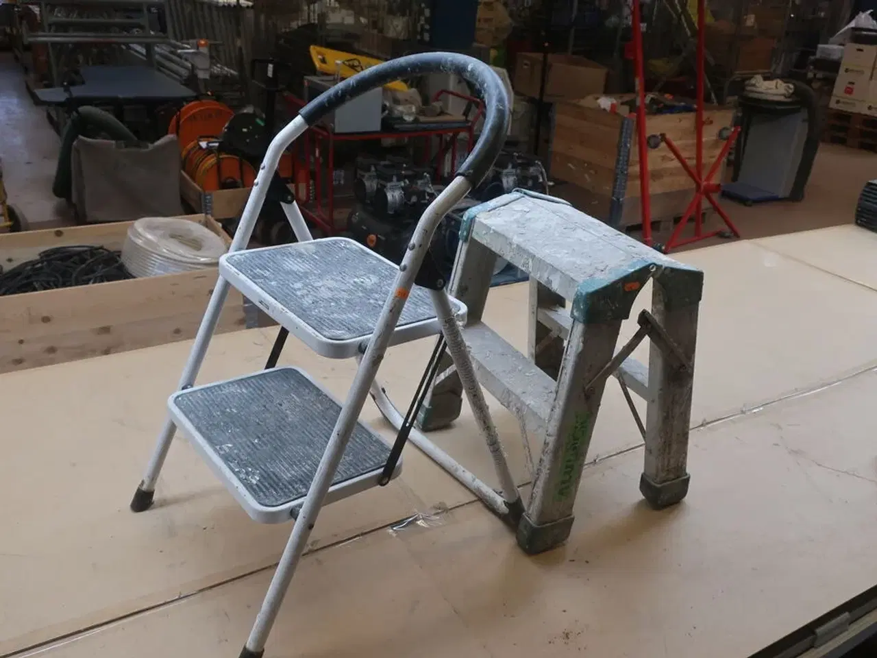 Billede 1 - 2 stk. trappestiger PARKSIDE og ALULOCK