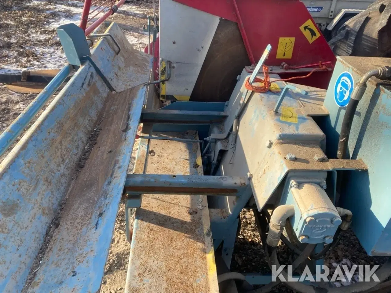 Billede 7 - Sav/Brændekløver Japa 900 med transportbånd