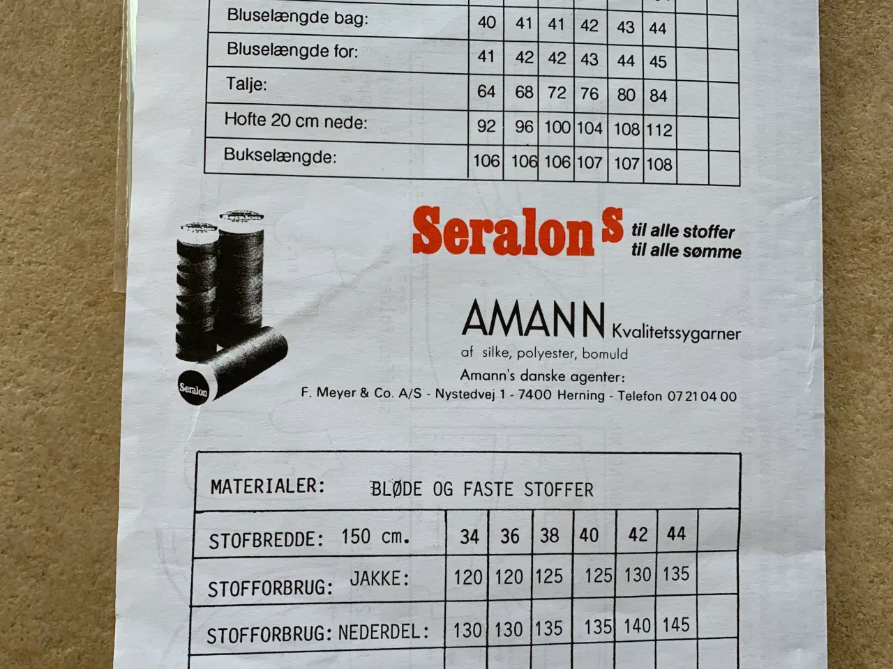 Billede 2 - BK dress mønster 2201 str. 40 jakke & nederdel