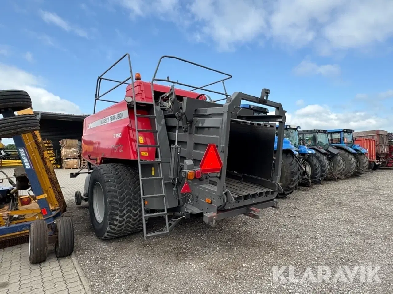 Billede 6 - Big balle presser Massey Ferguson 2190