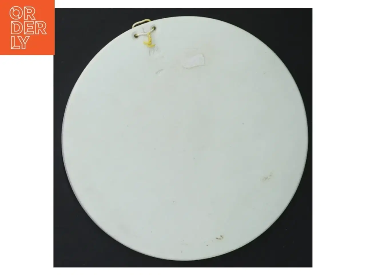 Billede 3 - Dekorativ platte med engelmotiv fra B&G (str. Ø 15 cm)