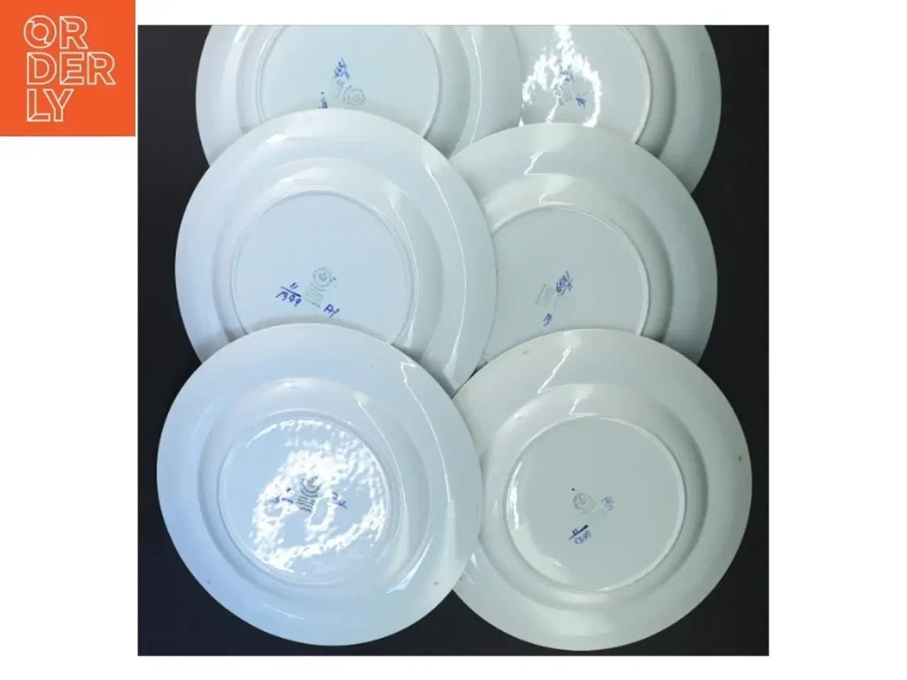 Billede 2 - Royal Copenhagen Alumina Tranquebar frokosttallerkener(str. Ø 21 cm)