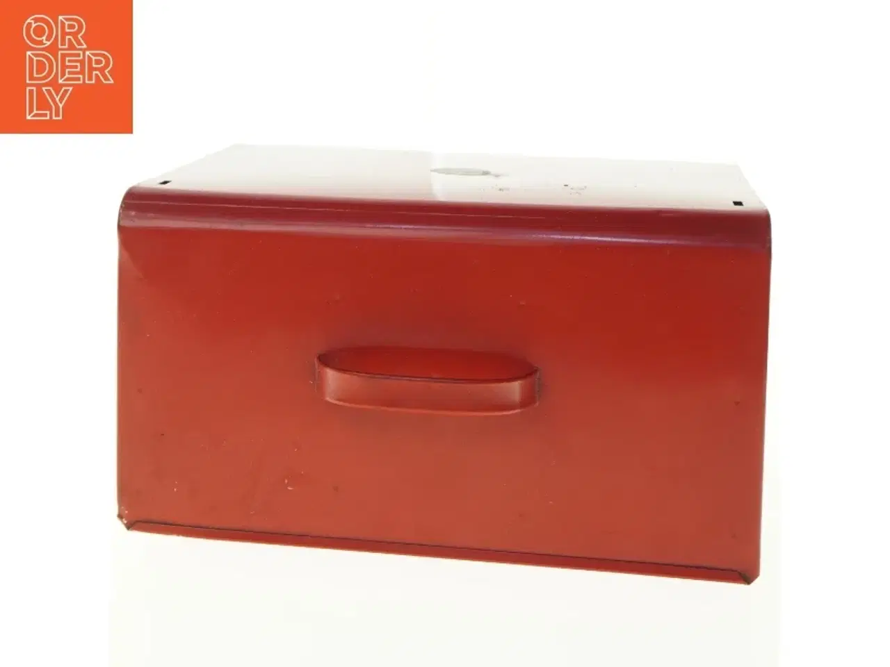 Billede 2 - Rød Metalkasse (str. 19 x 24 cm)