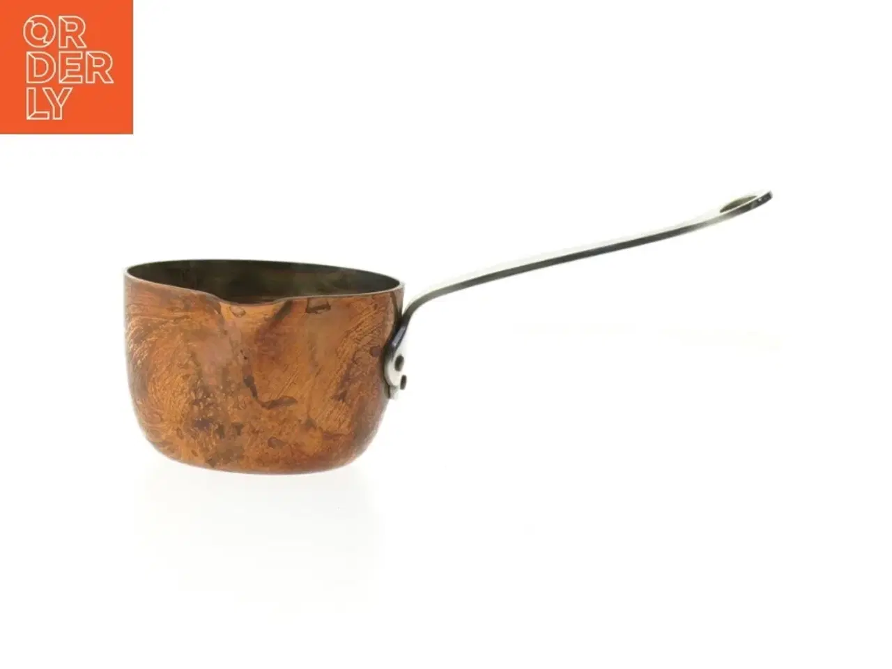 Billede 1 - Kobberkasserolle med håndtag fra Cohr Denmark (str. Ø 10 cm)