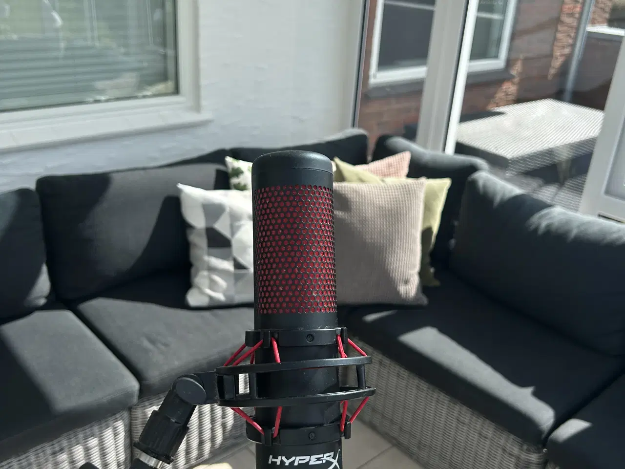 Billede 1 - HyperX quadcast + Mikrofon arm