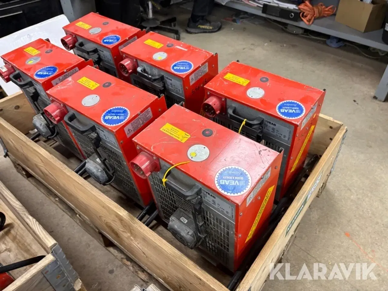 Billede 3 - Varmeblæser Veab BX9 - 6 styk