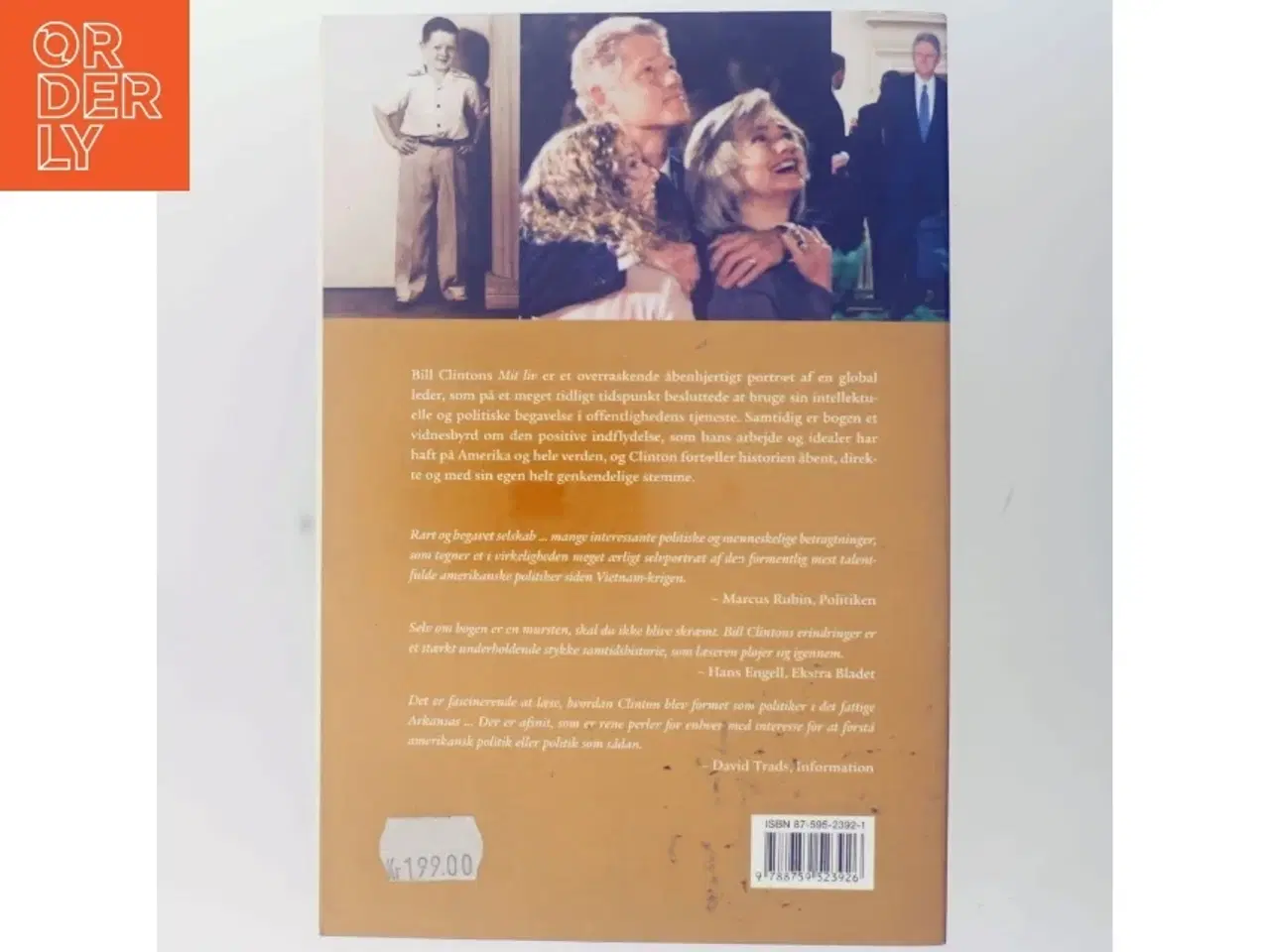 Billede 3 - Mit liv af Bill Clinton (Bog)