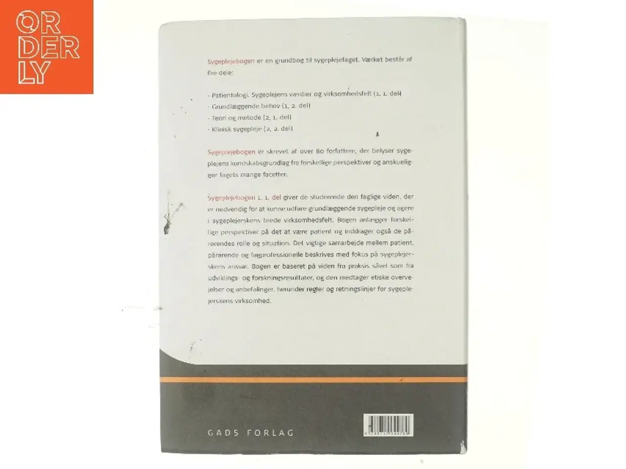 Billede 3 - Sygeplejebogen. Bind 1, 1. del, Patientologi - sygeplejens værdier og virksomhedsfelt (Bog)