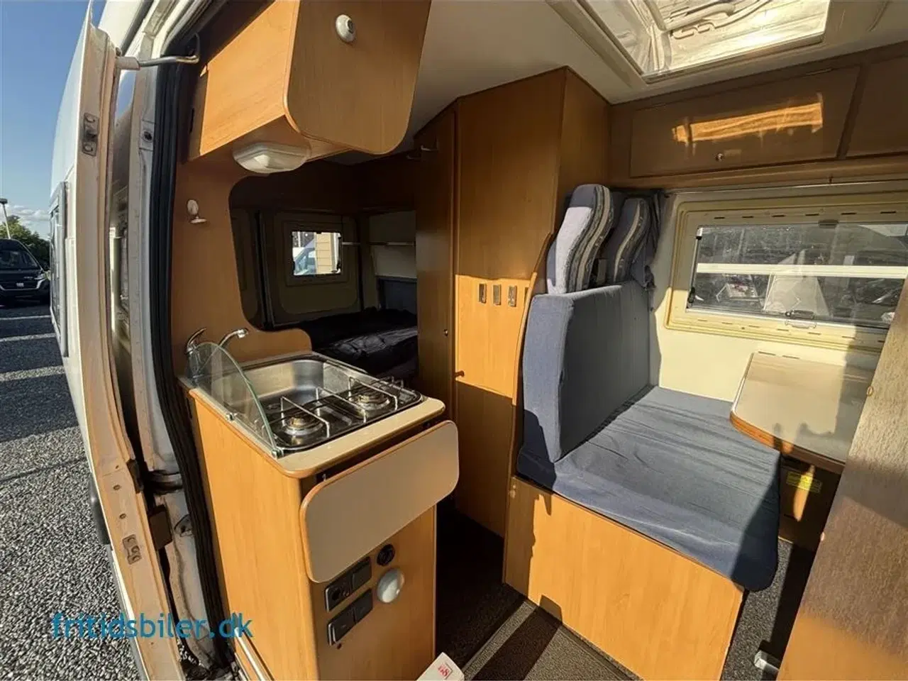 Billede 7 - 2006 - Trigano Eurocamper   Fin lille 540 city campervan med vinter pakke med ekstra isolering og diesel fyr
