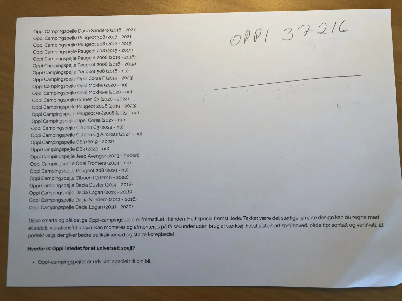 Billede 3 - Oppi spejle