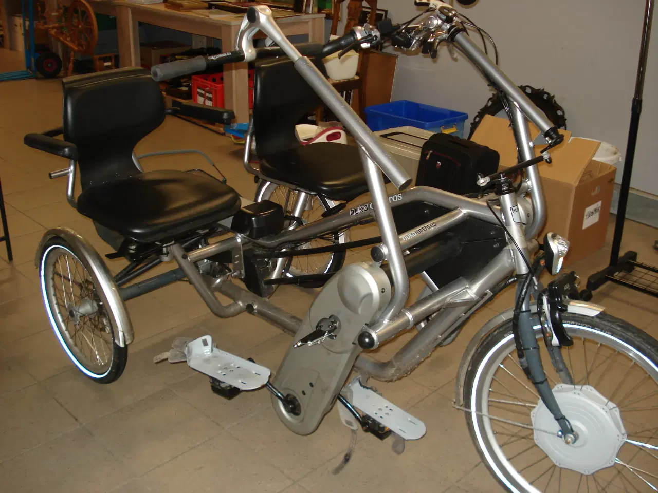 Billede 4 - Huka Orthros side by side handicapcykel.