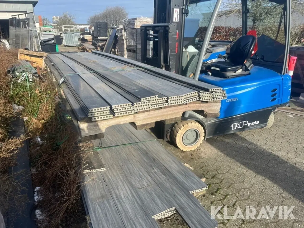 Billede 2 - Komposit terrasse brædder Kirkedal 41 styk