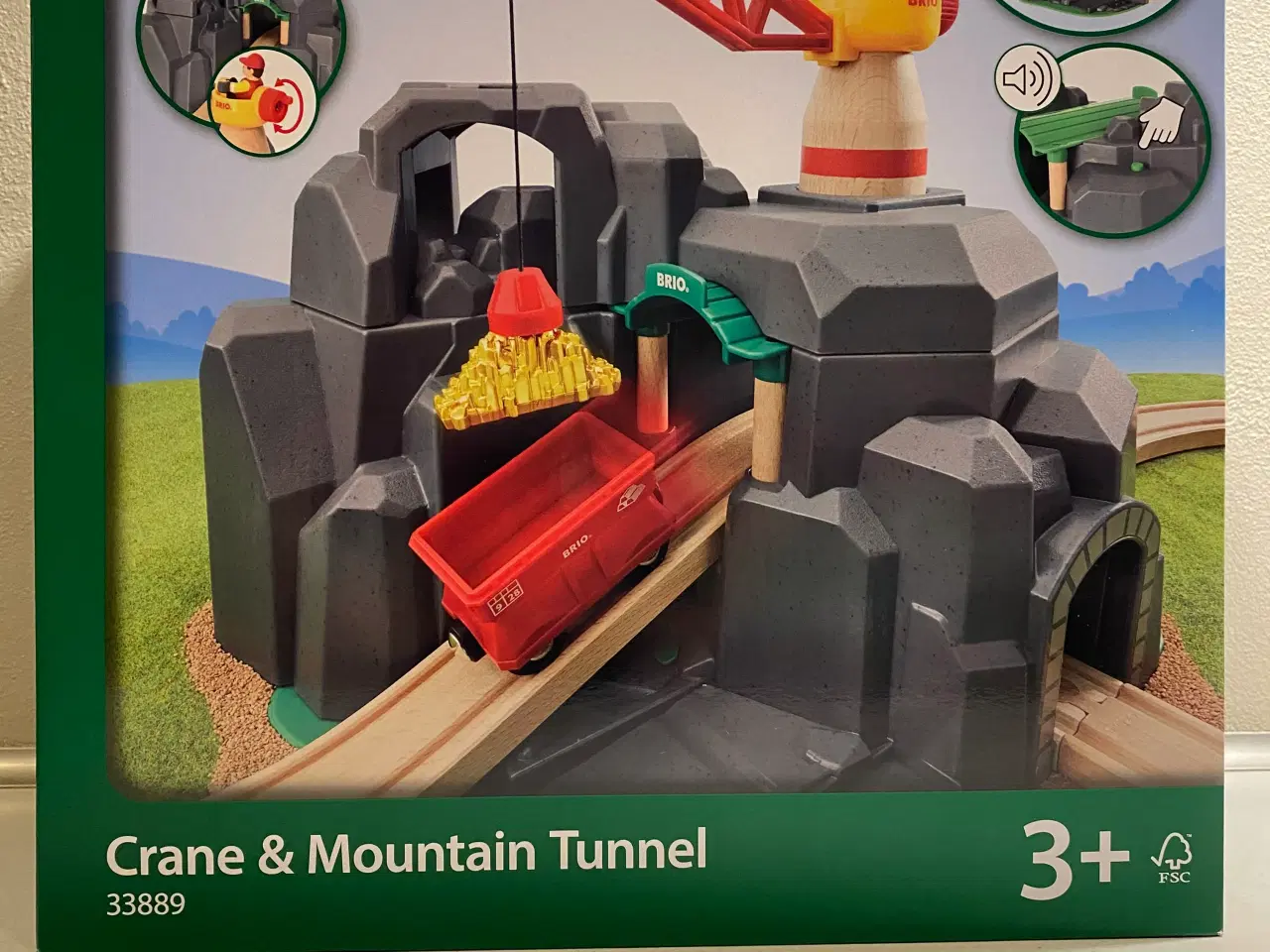 Billede 1 - BRIO Kran & Tunnel