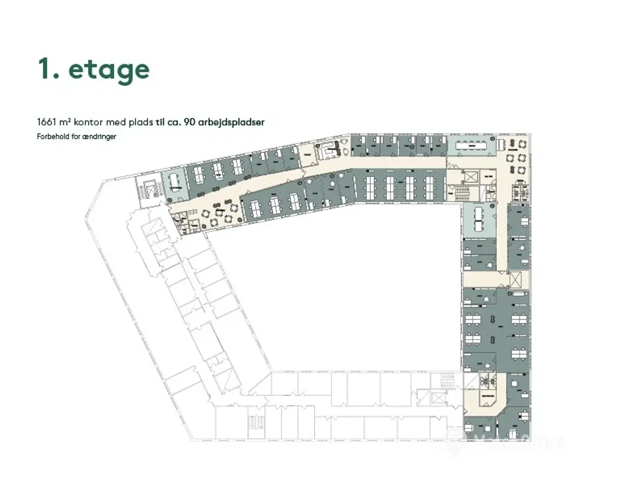 Billede 12 - Lyst og moderne kontorlejemål på Park Allé – 1.661 m²