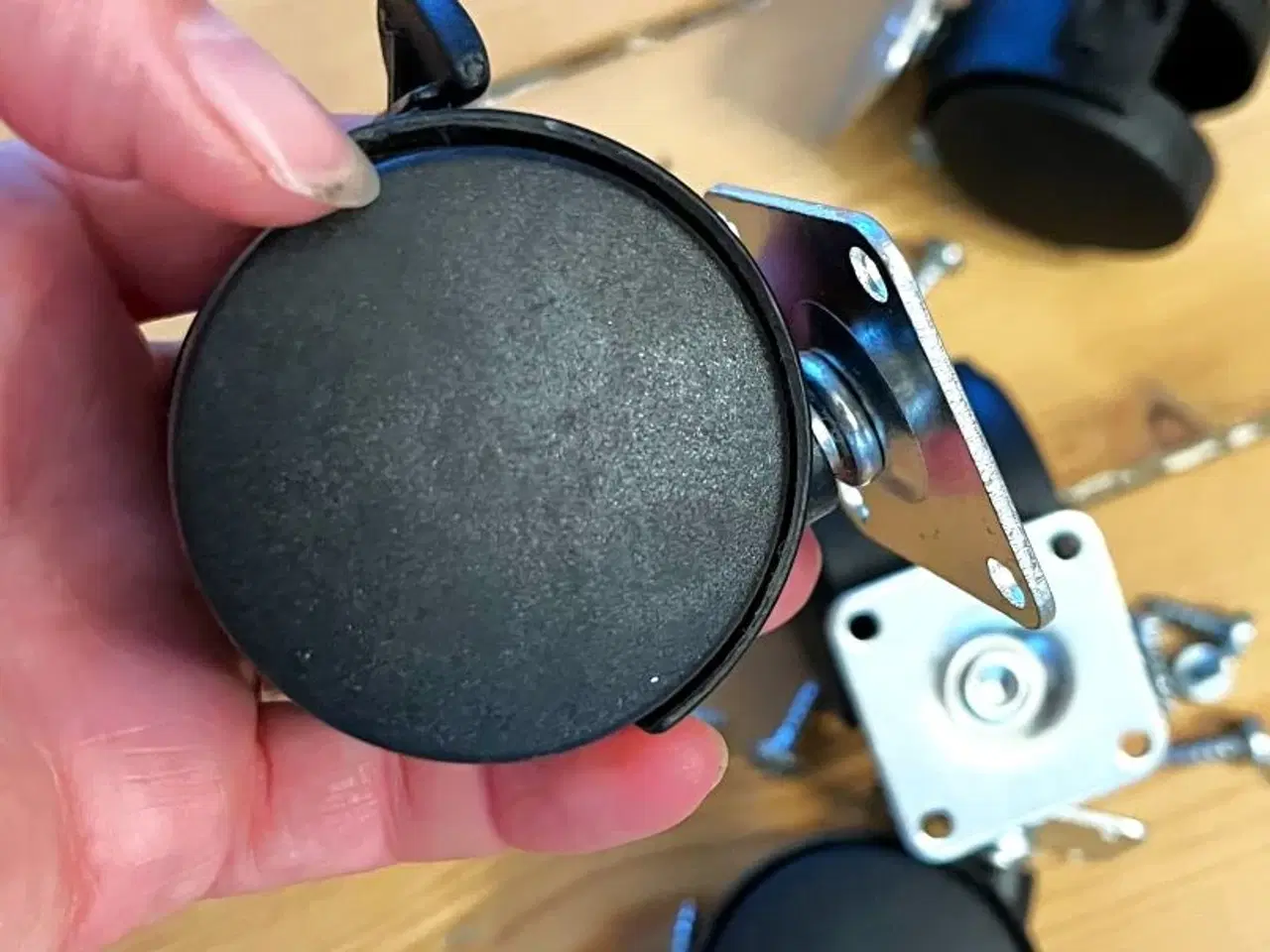 Billede 3 - Møbelhjul - Transporthjul - Inventarhjul.