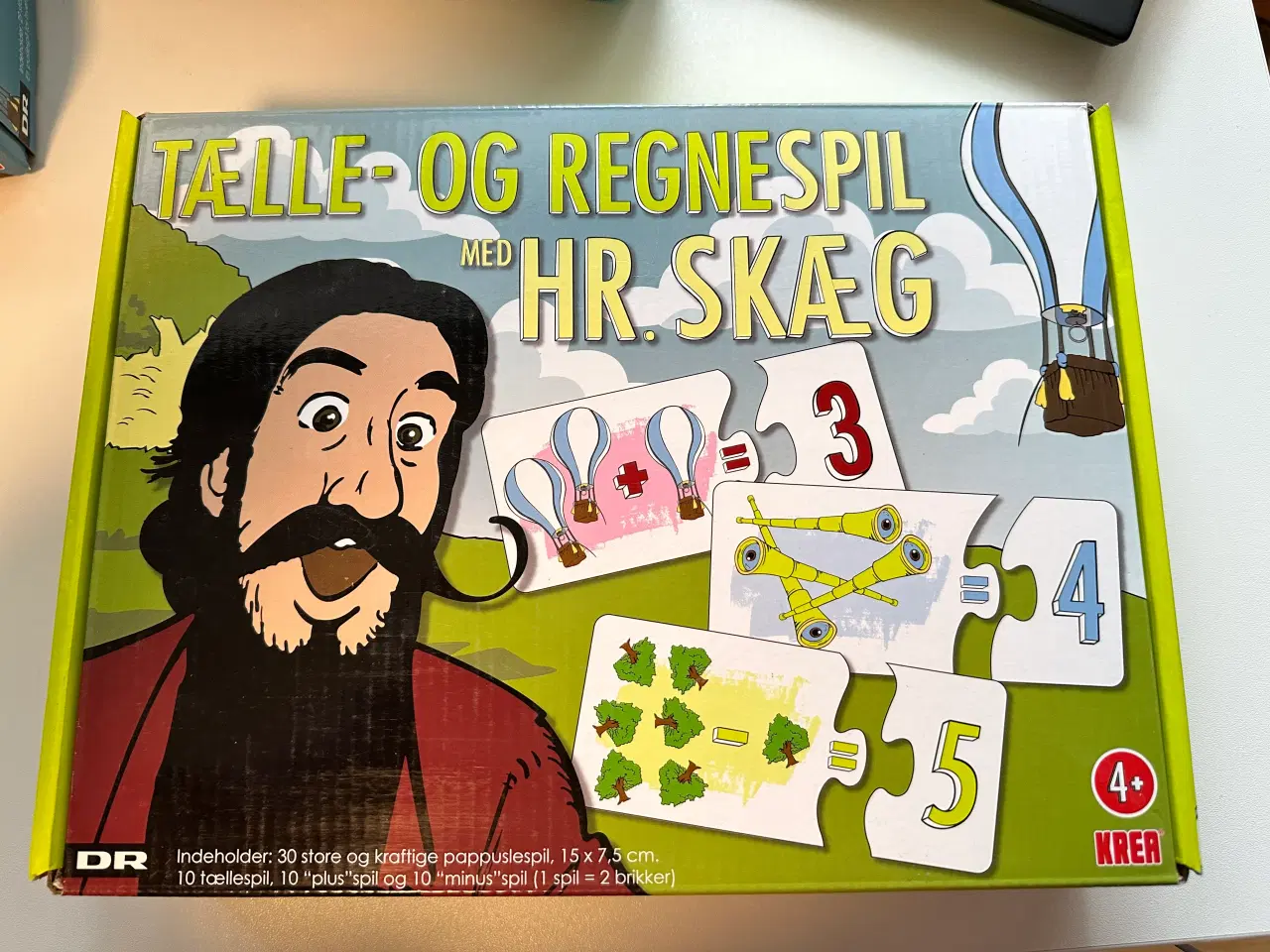 Billede 1 - TÆLLE- OG REGNESPIL MED HR. SKÆG