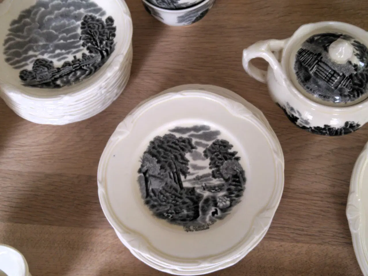 Billede 3 - Utroligt smukt kaffestel fra engelske Grindley.