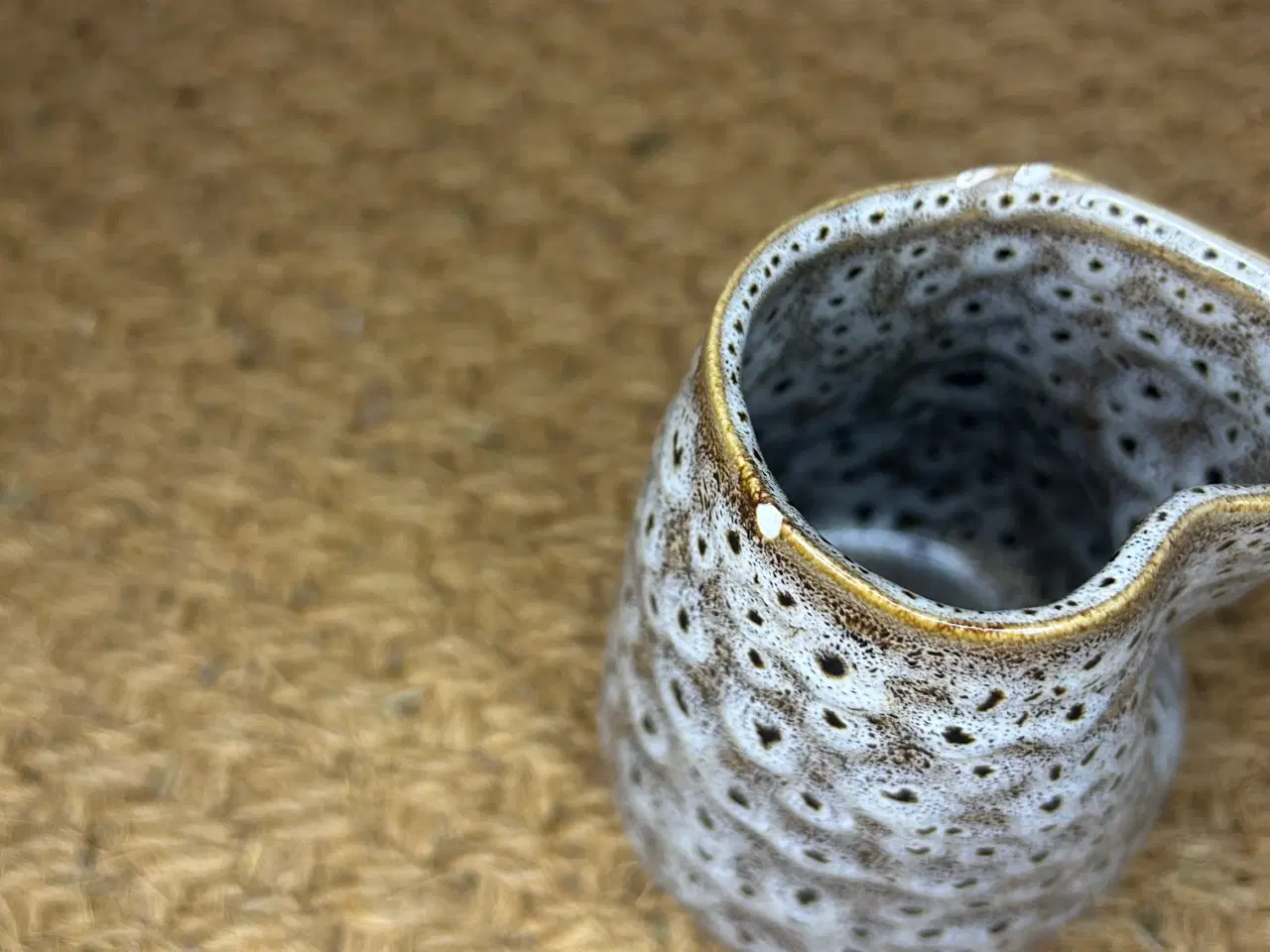 Billede 5 - 3 Keramik vaser brunlige nuancer 