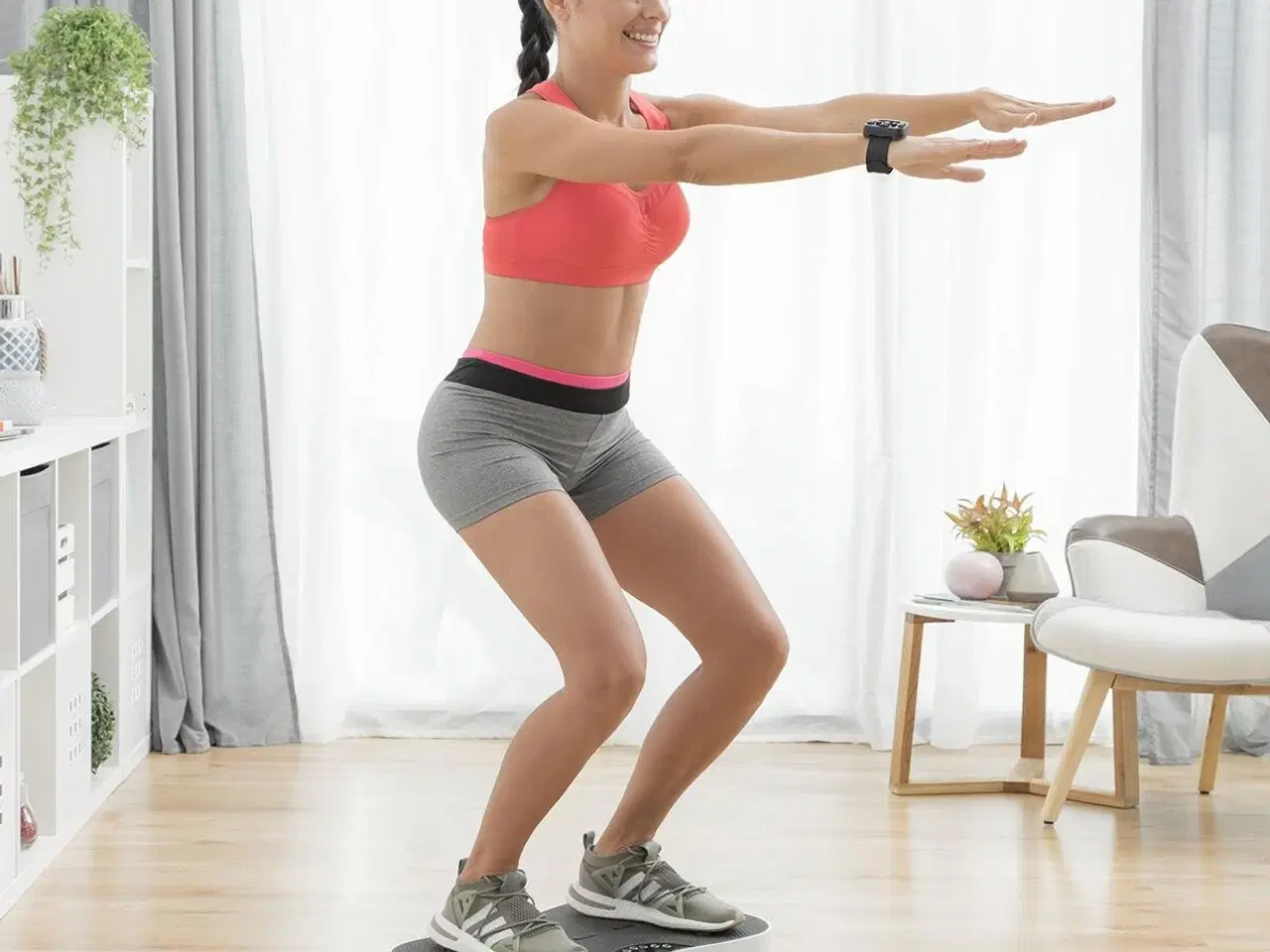 Billede 31 - Træningspakke - modstandsbånd (5 stk.) + vibrerende platform med tilbehør