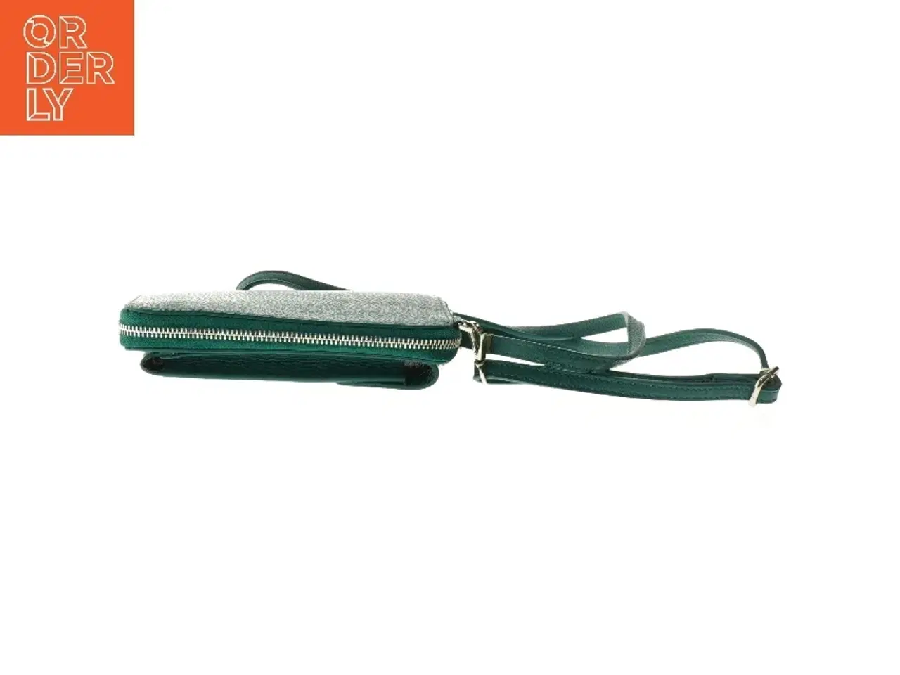 Billede 5 - Grøn telefonpung med rem (str. 20 x 12 cm)