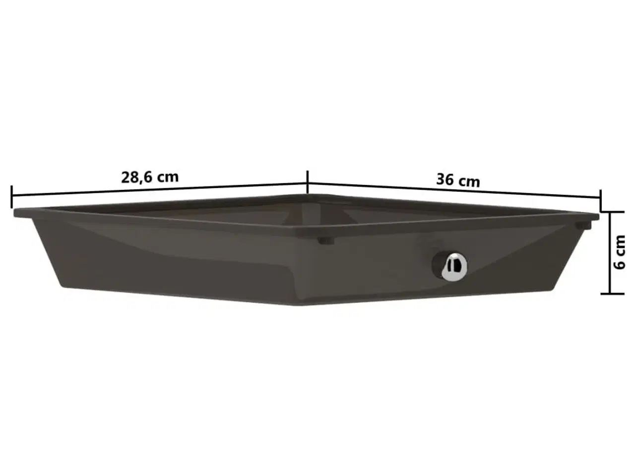 Billede 9 - Rullebord XXL med 15 skuffer plastik sort