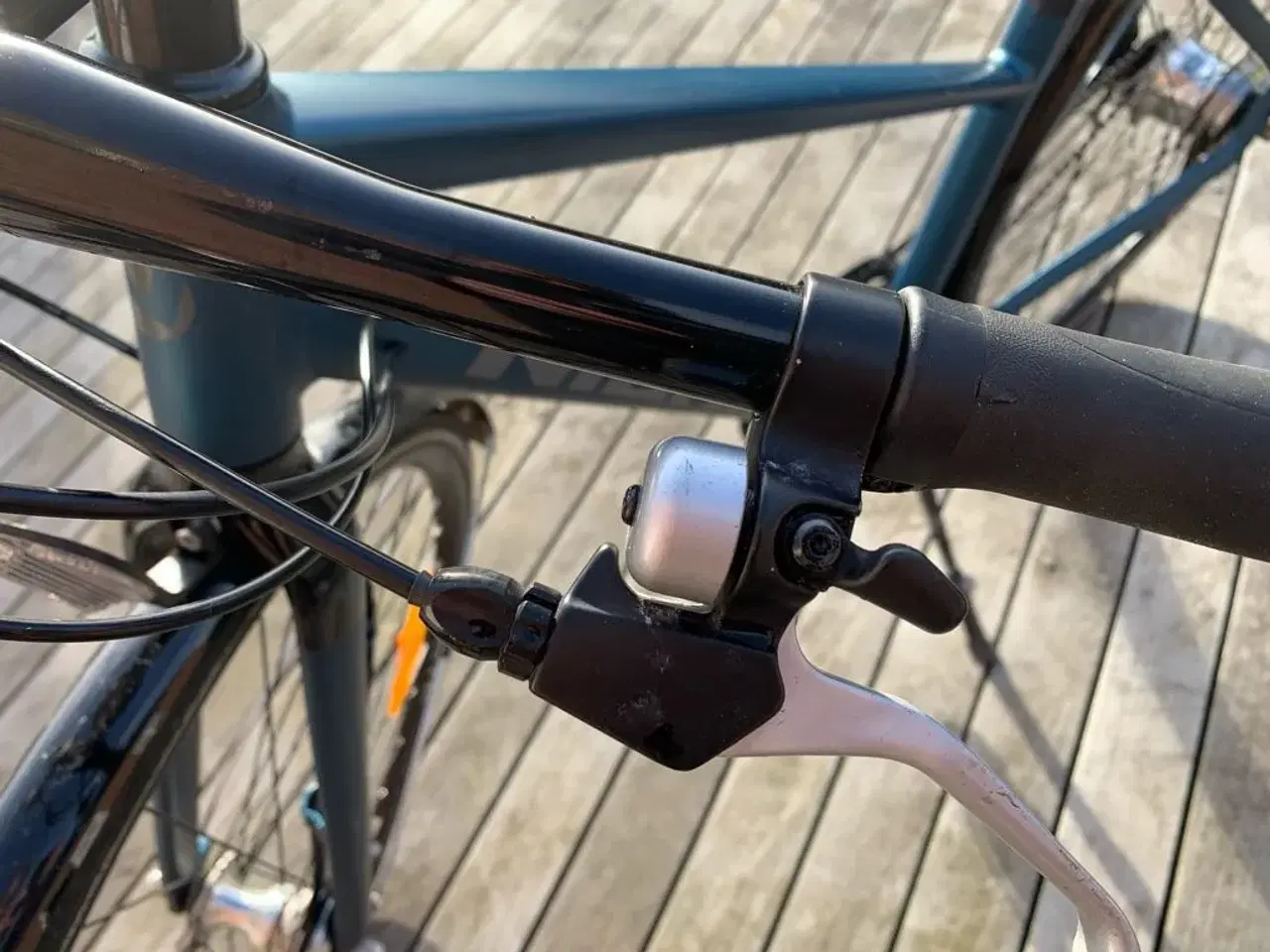 Billede 7 - Metal blå pige cykel 7 ind gear