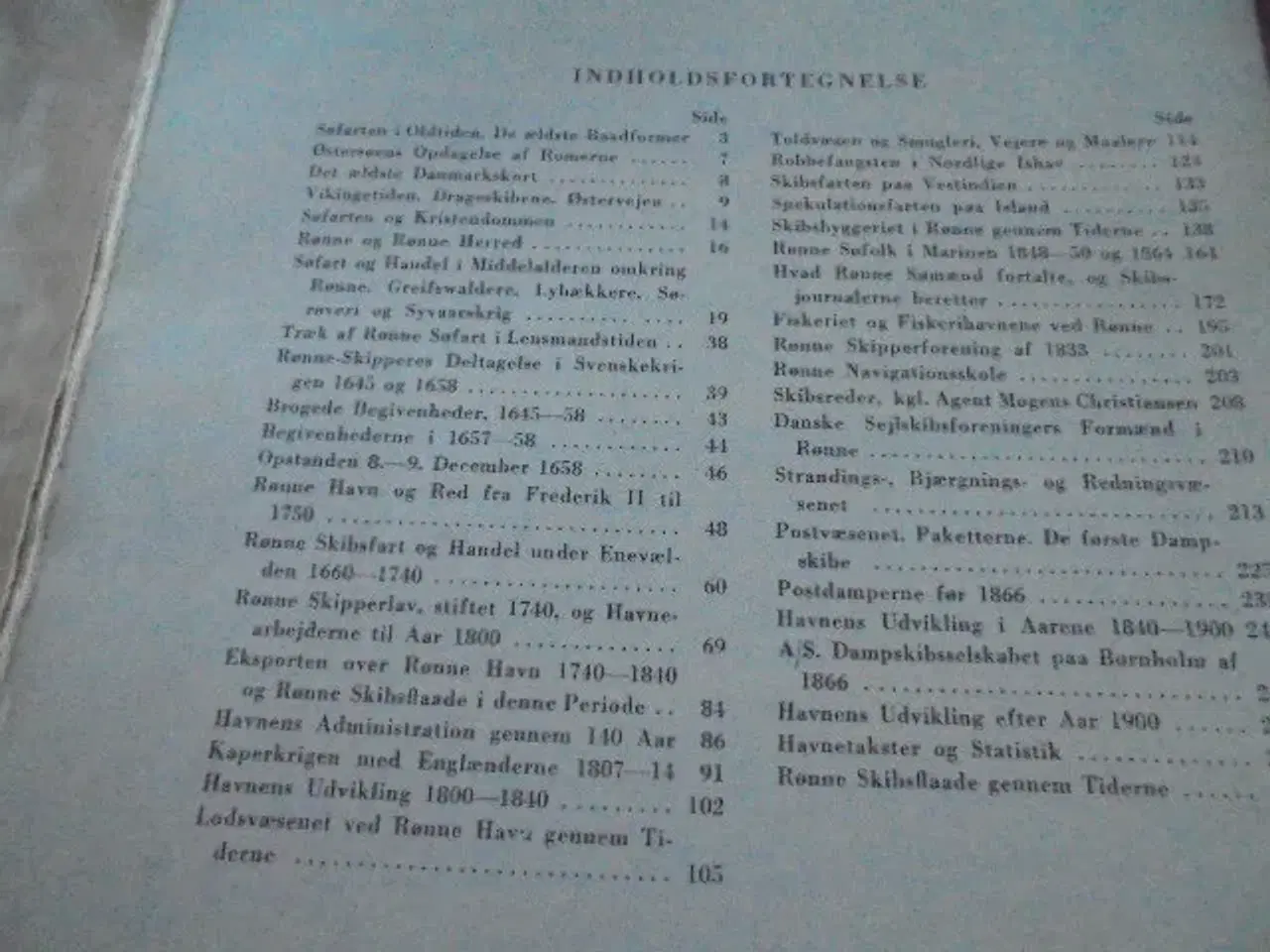 Billede 2 - Rønne søfarts historie. Udg. fra 1939