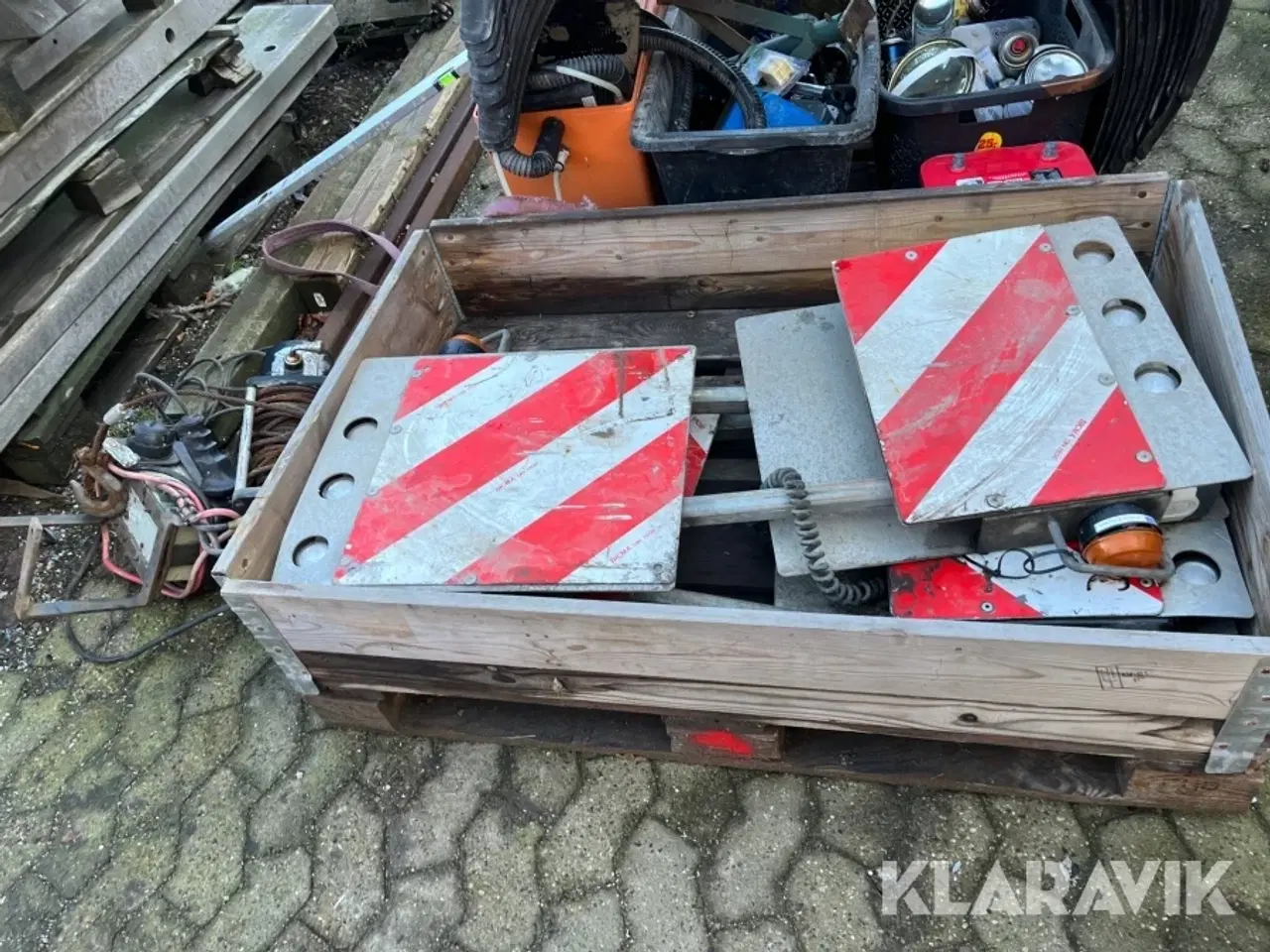 Billede 9 - Udtræksskilte til lastbil 4 styk