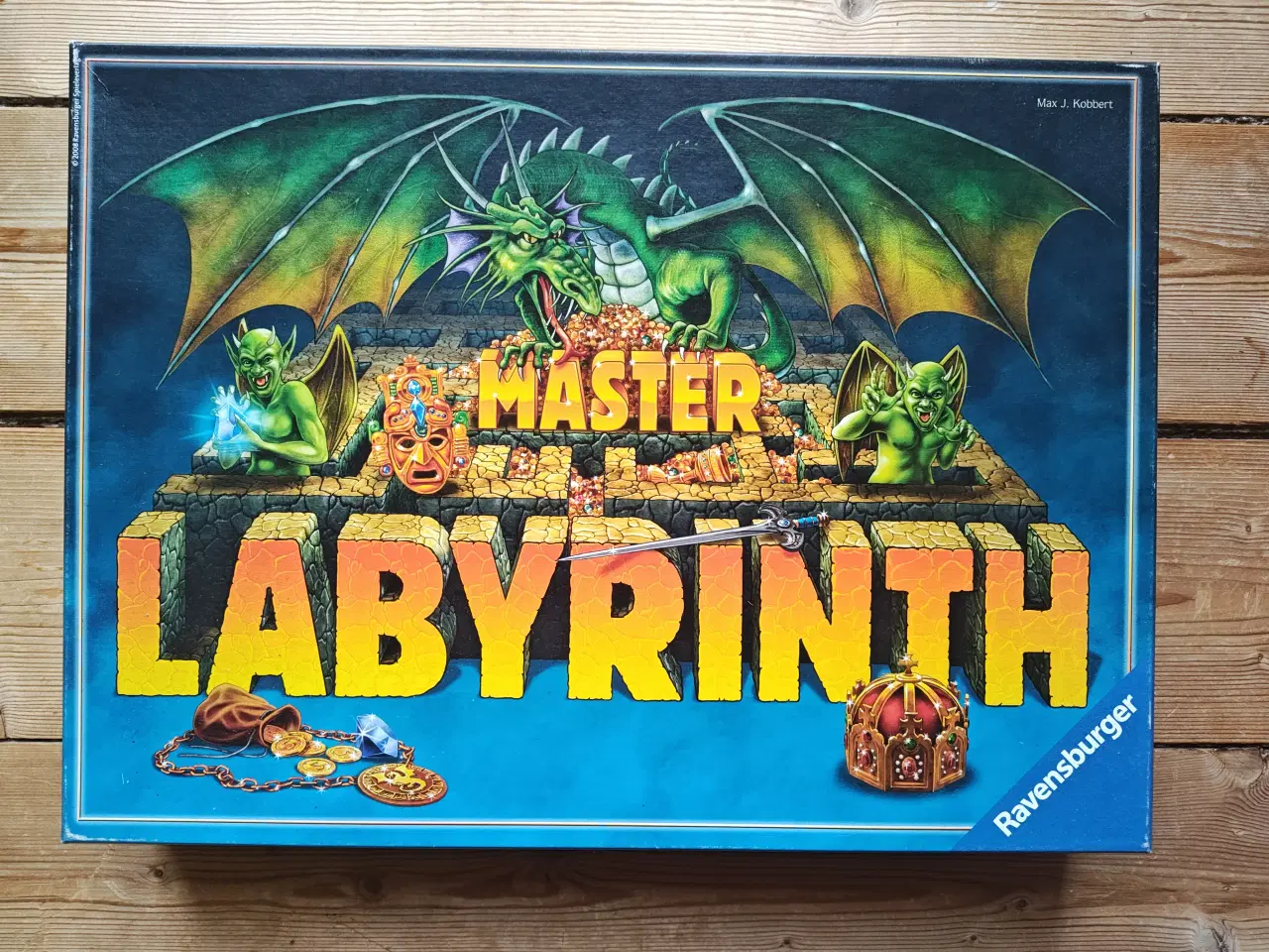 Billede 1 - Master Labyrinth Brætspil (NYERE udgave med Drage)