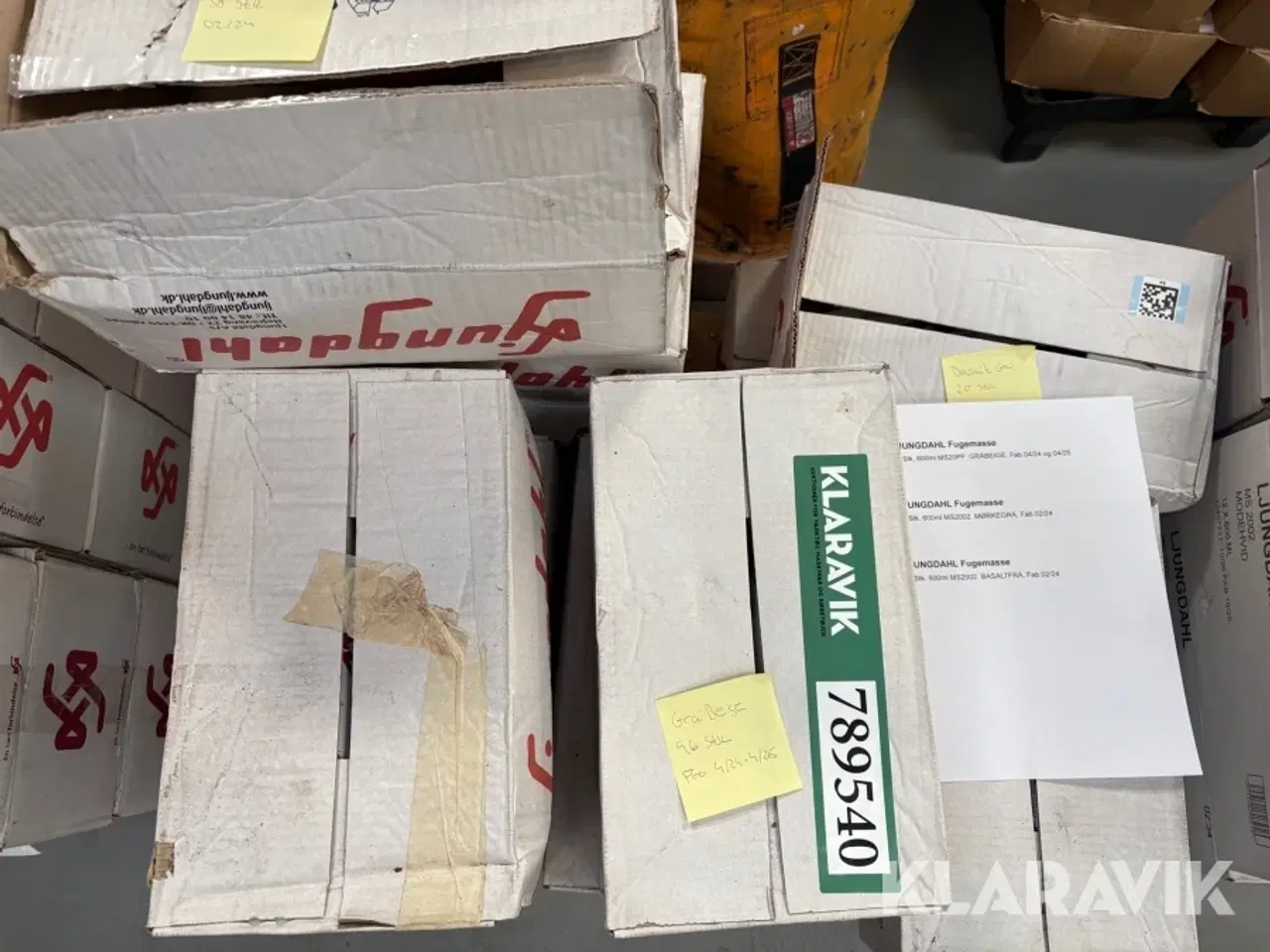 Billede 2 - Fugemasse Ljungdahl MS20PF, MS2002 154 styk