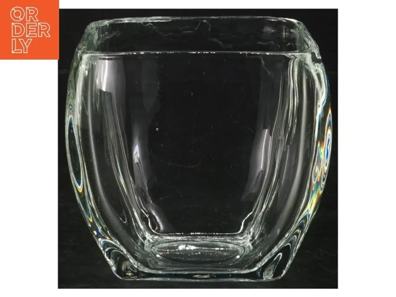 Billede 2 - Glasvase (str. H. 9,5 cm. b. 10 cm)
