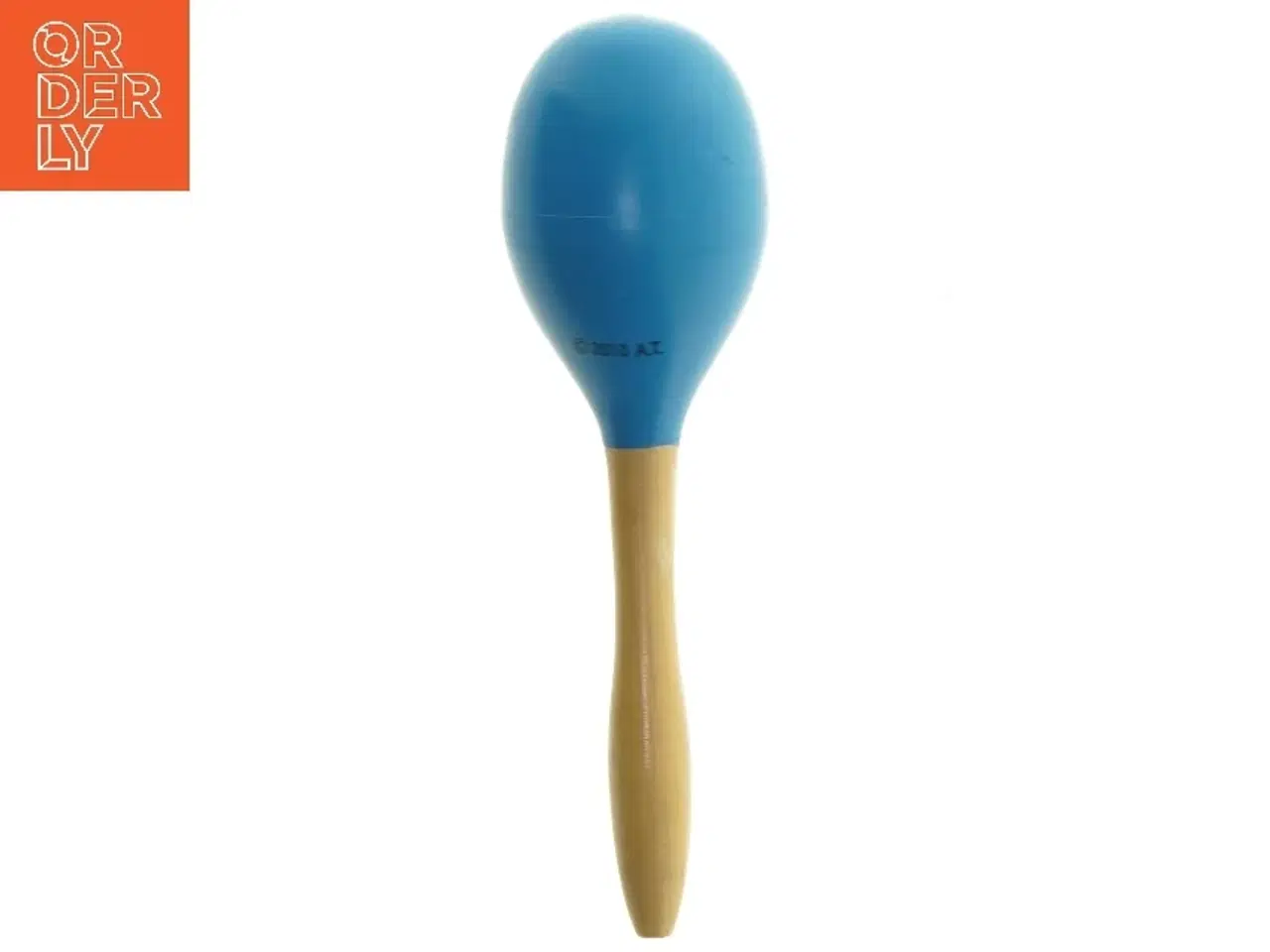 Billede 2 - Blå maracas til børn fra Barbapapa (str. 20 cm)