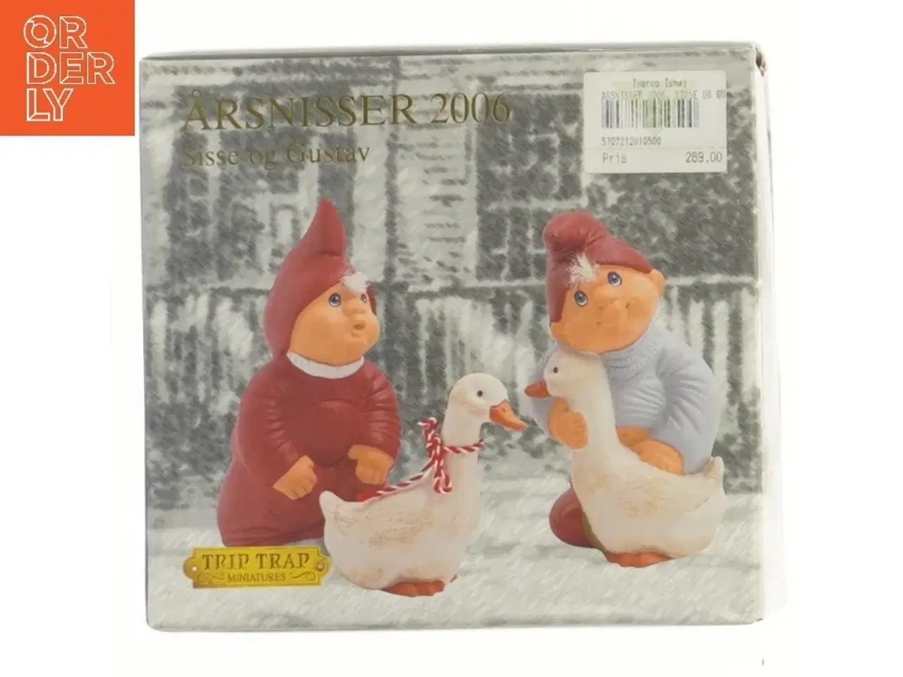 Billede 1 - Trip Trap Årsnisser 2006 - Sisse og Gustav (str. 12 cm)