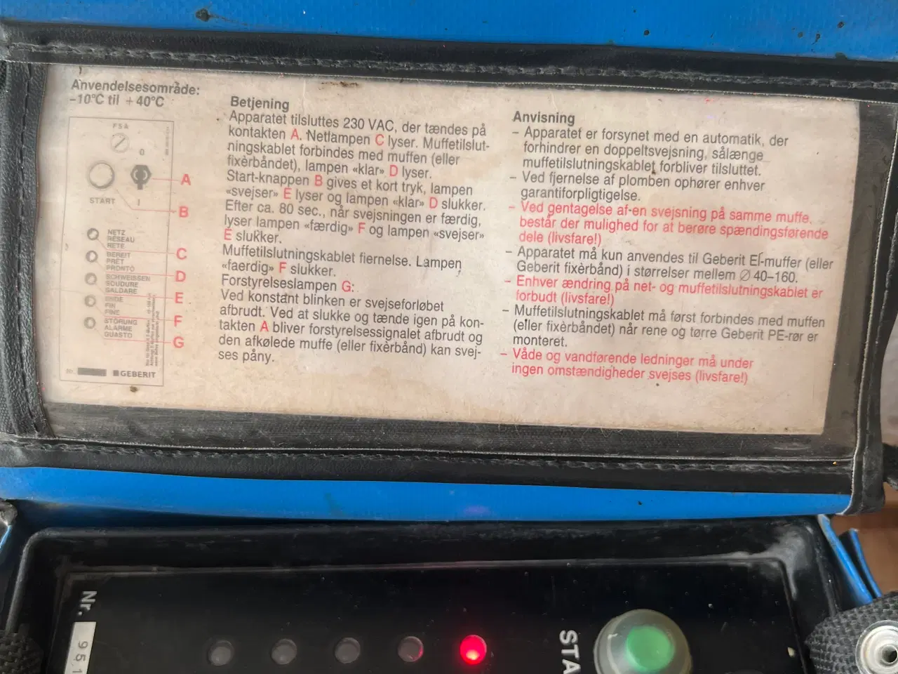 Billede 2 - Geberit svejseapparat PE