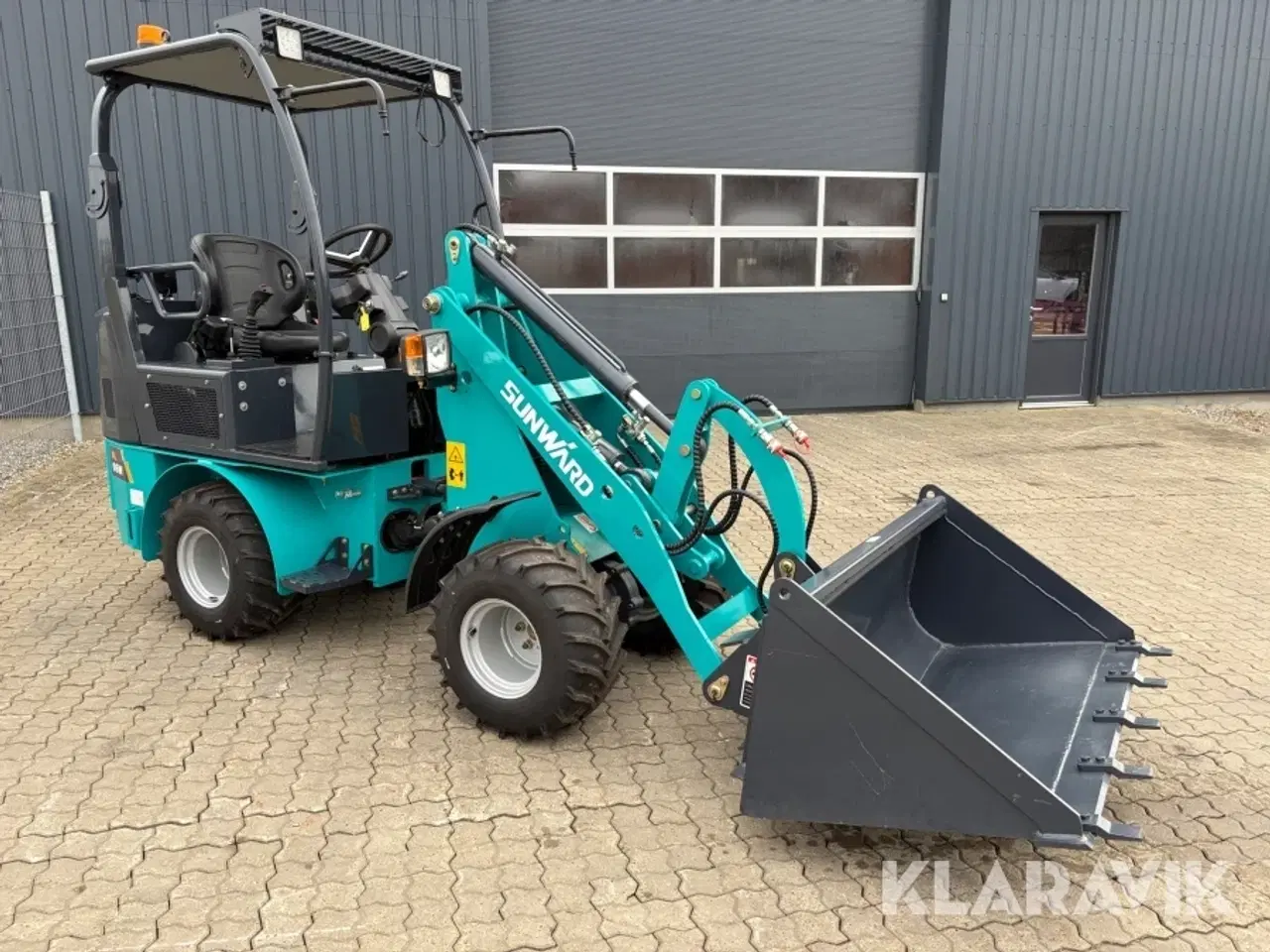 Billede 4 - Minilæsser Sunward SL 06W Yanmar