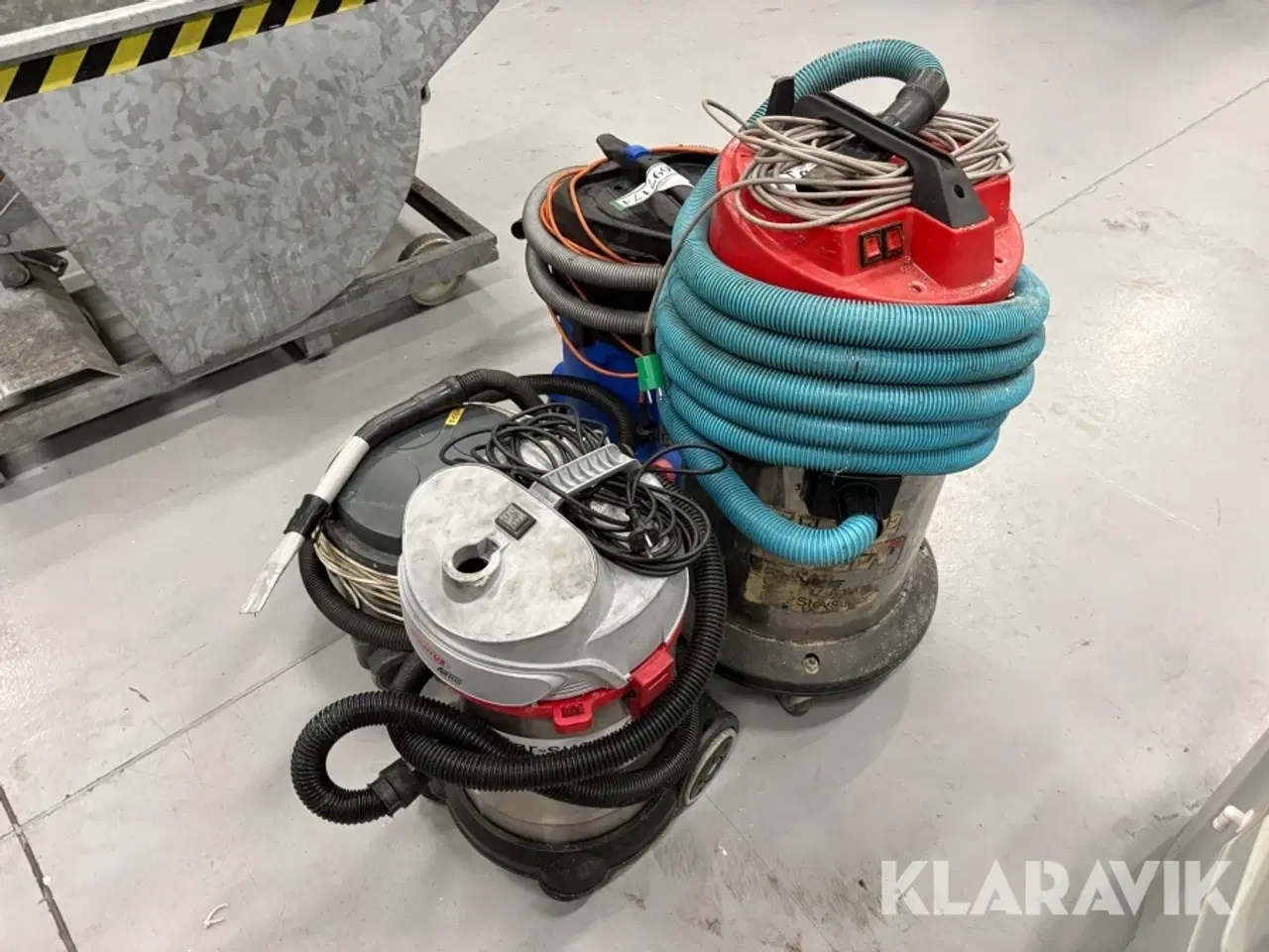 Billede 4 - Lot med industri støvsugere Nilfisk mm - 4 enheder