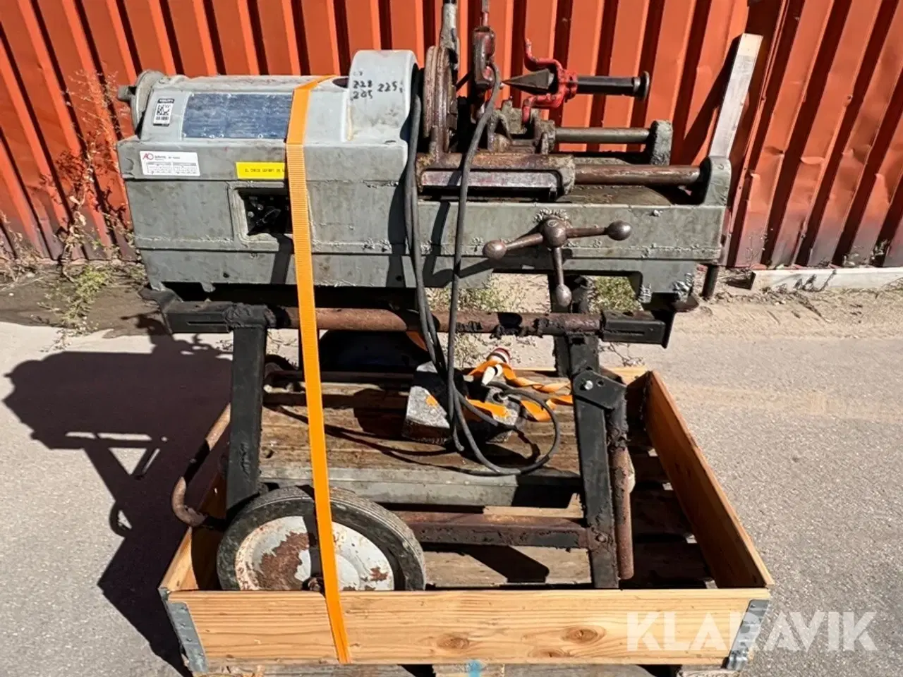 Billede 9 - Rørgevindskæremaskine Ridgid 535-2B