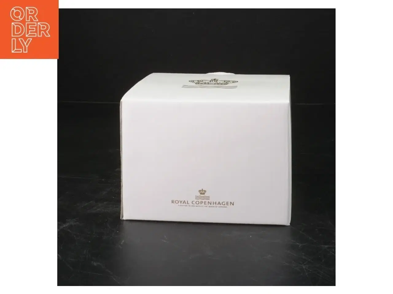 Billede 2 - Porcelæns bonbonniere fra Royal Copenhagen (str. Ø 10 cm)