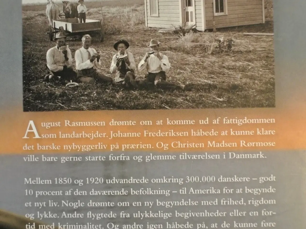 Billede 3 - rejsen til amerika 1 - drømmen om et nyt liv, af o