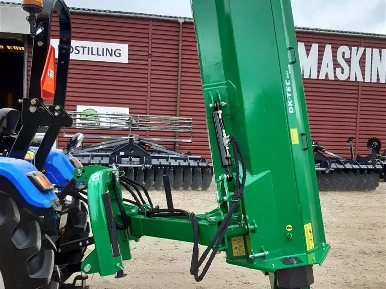 Billede 7 - DK-TEC slagleklipper  240 svær model