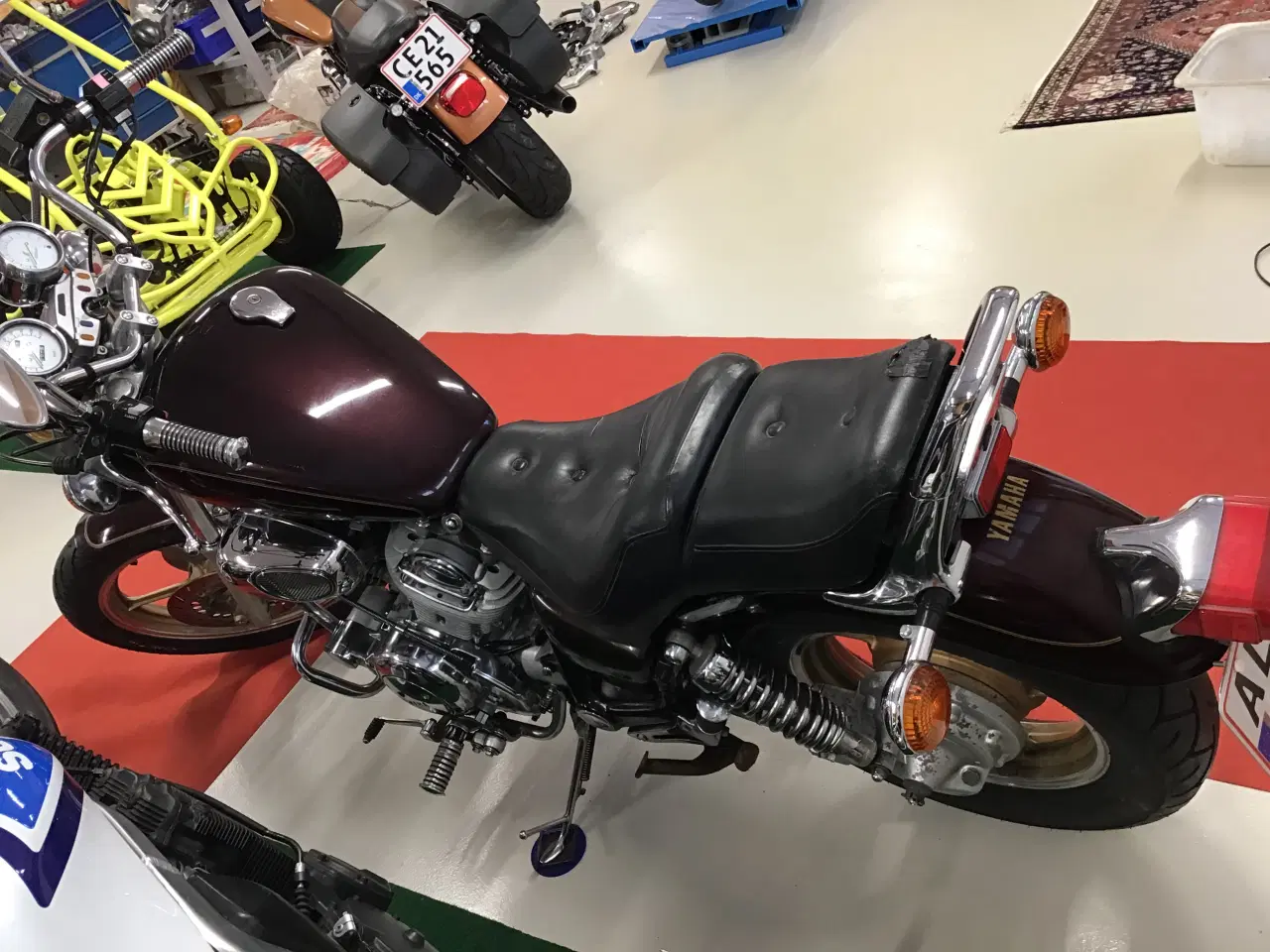 Billede 2 - Yamaha XV 750 årg 1988 kørt 40,800km synet 11/7/25