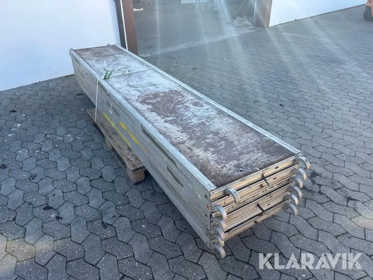 Billede 1 - Stilladsplanker Jumbo Stillads - 6 styk af 3m