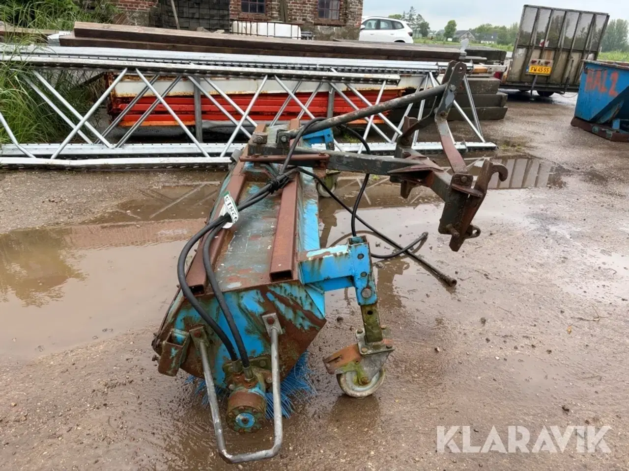 Billede 6 - Fejekost Fricke FKM231 hydraulisk