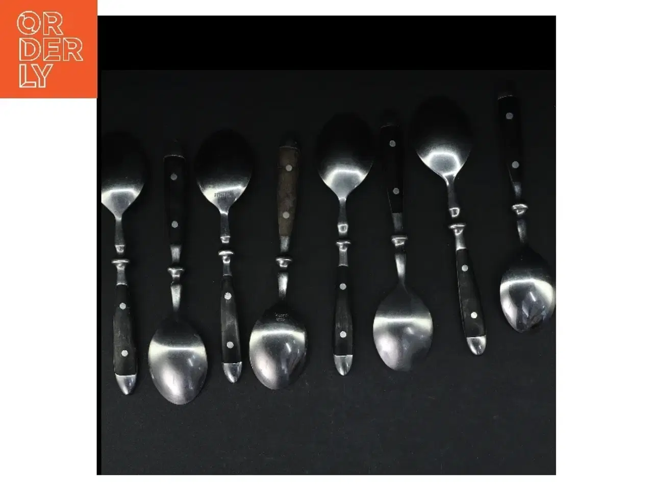 Billede 1 - Teskeer med træhåndtag (str. 20 cm)