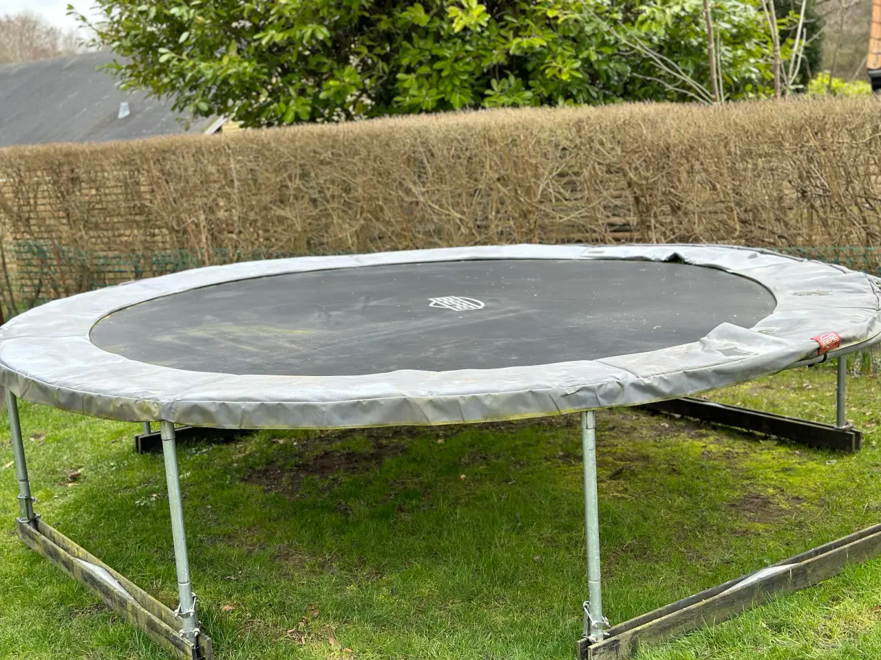 Billede 1 - Trampolin, Berg trampolin, Ø, 380 cm GRÅ Favorit 