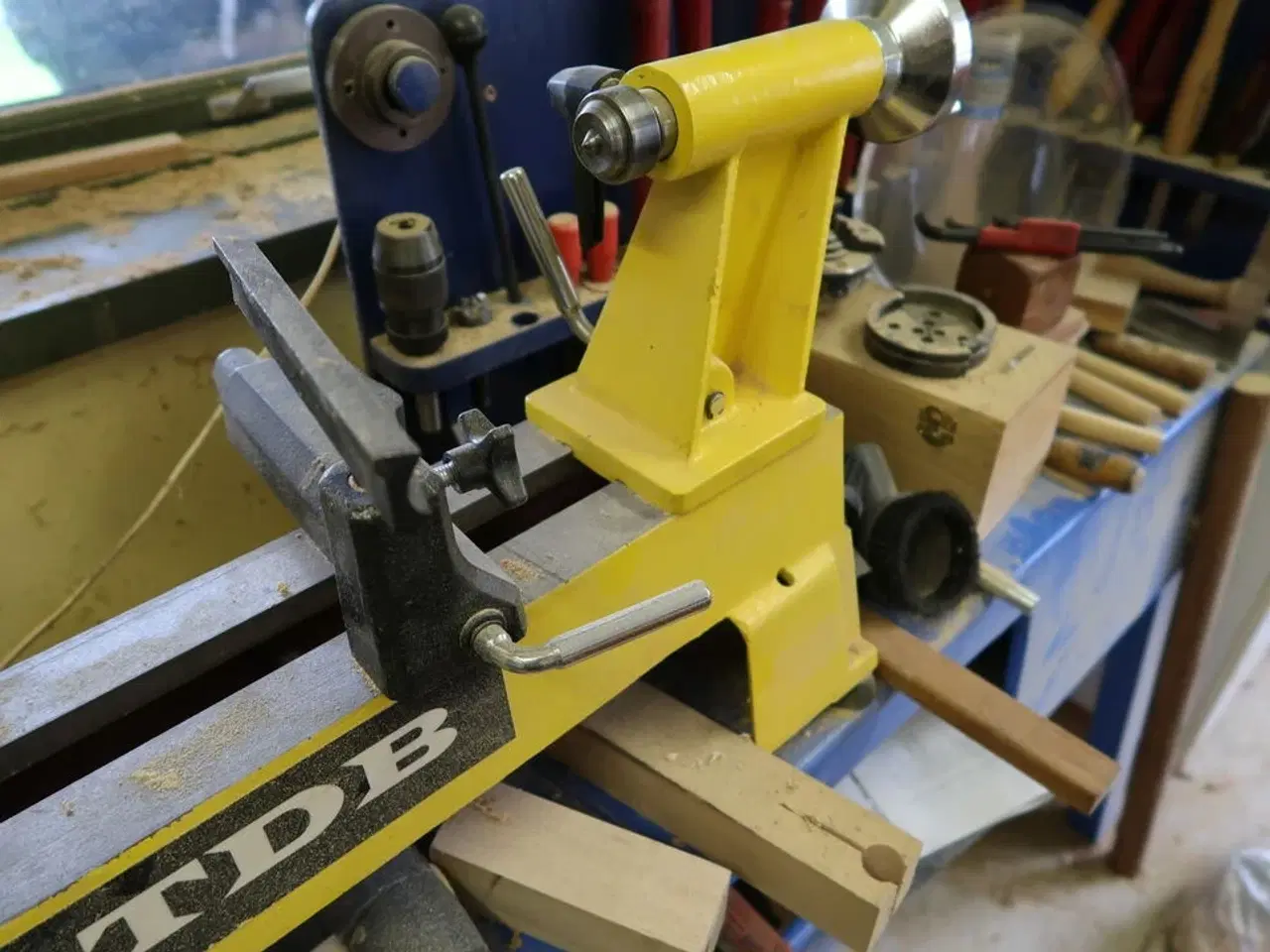 Billede 8 - Drejebænk TDB WOOD LATHE MC1218VD