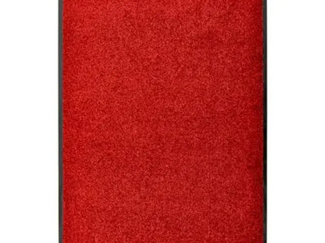 Billede 1 - vidaXL vaskbar dørmåtte 60x90 cm rød