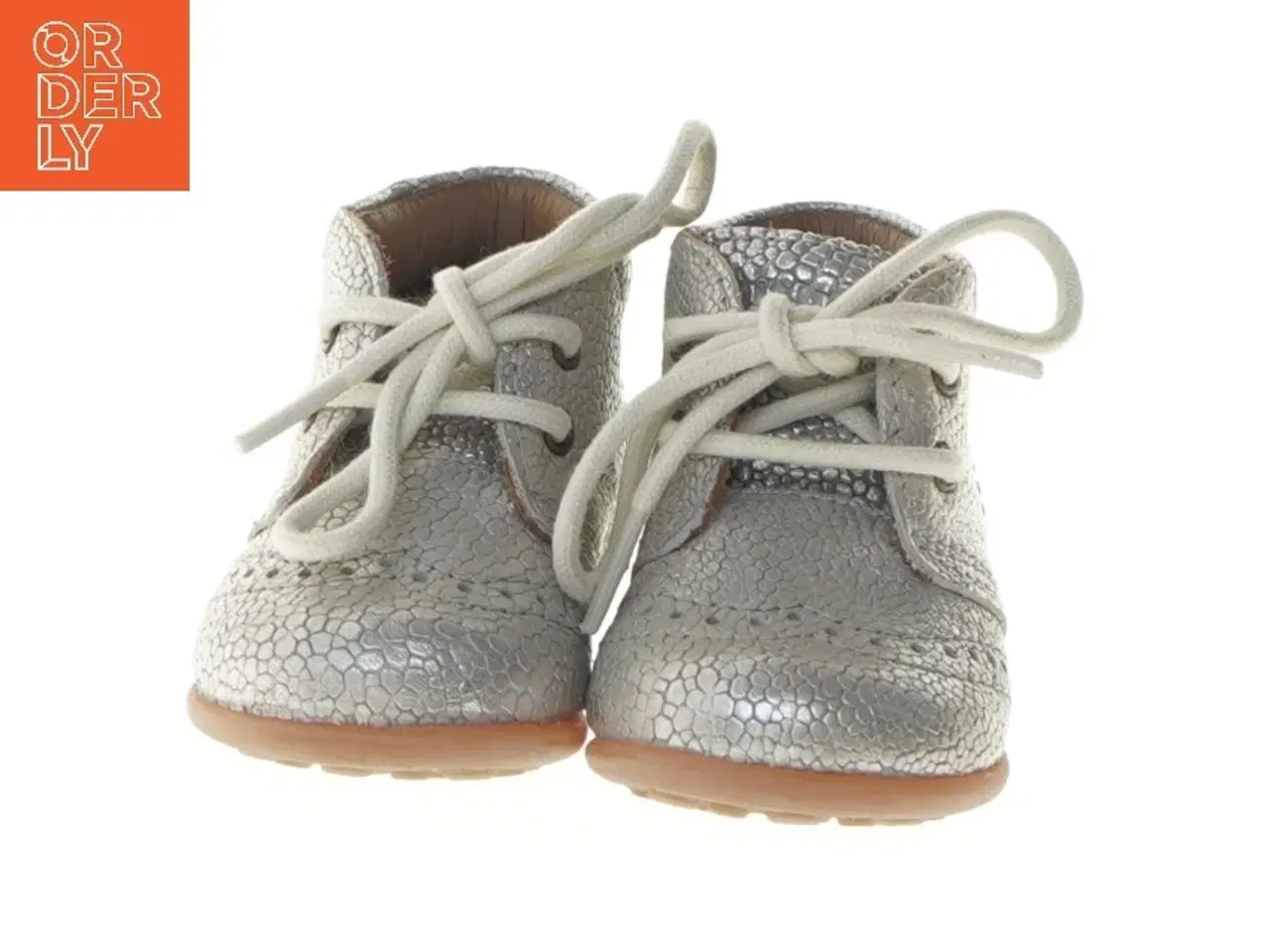 Billede 5 - Nye Sølv børnesko fra Bisgaard (str. 18 )