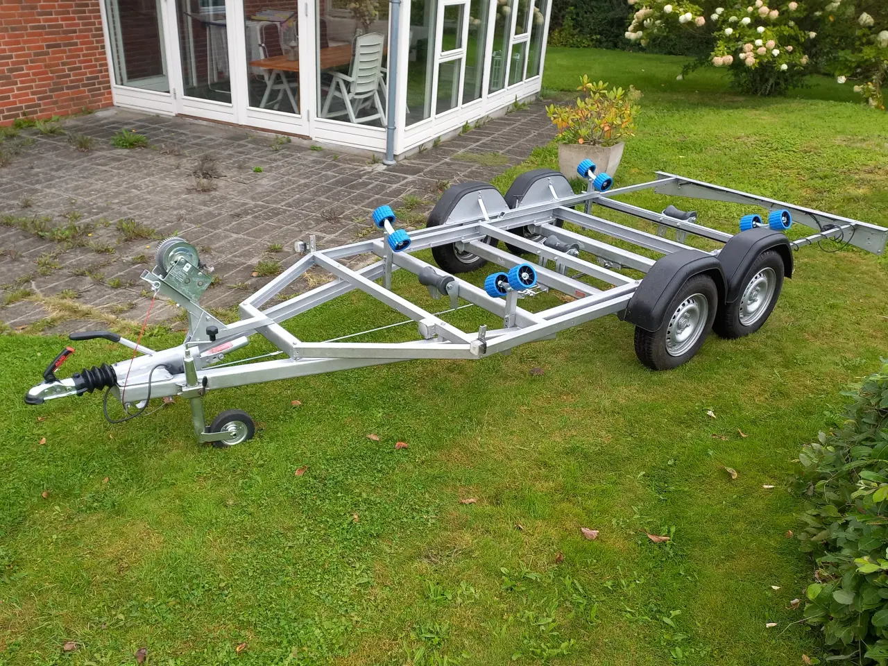 Billede 2 - Bådtrailer 1500 kg. nysynet med plader