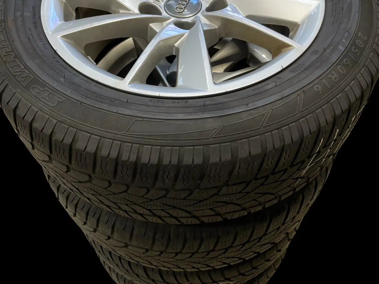 Billede 2 - 16 Audi A4 205/60r16 Ref.163 vinter